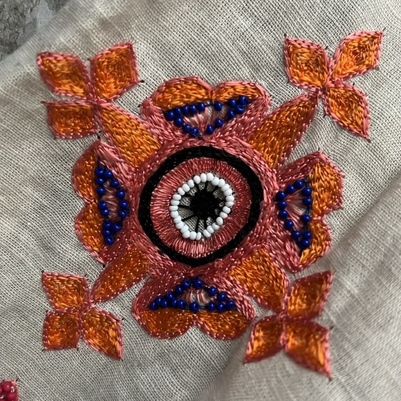 NWT Wandering Halter Boho Blouse, Cold-Shoulder Open Back Size 40 New w/Tag - Picture 12 of 16